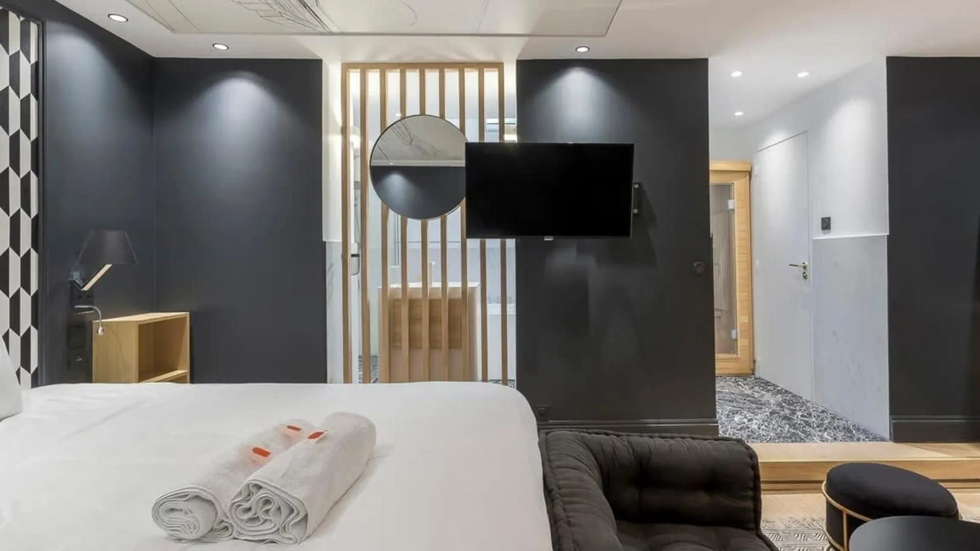 Apartment Victor Hugo Romantic Suite - Sauna Et Balneo Lyon France